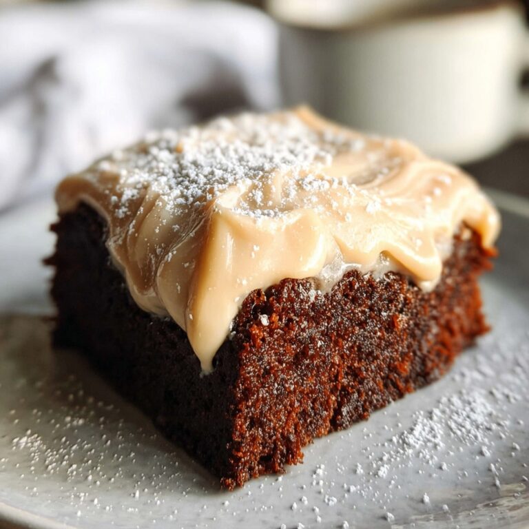 Gingerbread Cake with Cinnamon Molasses Frosting Recipe