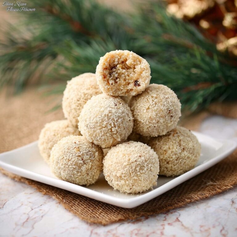 Pecan Ball Cookies Recipe