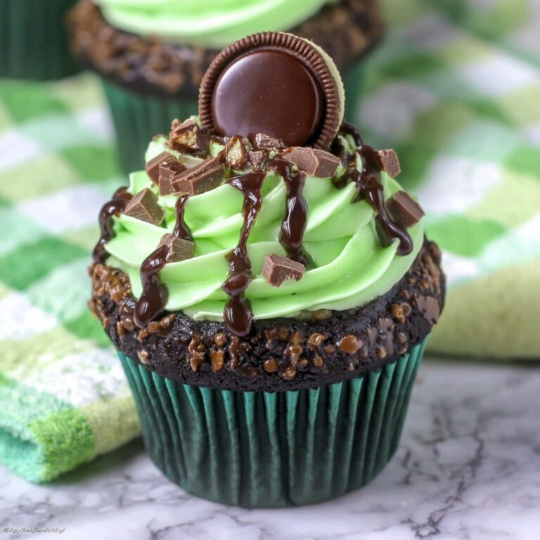 Andes Mint Chocolate Cupcakes Recipe
