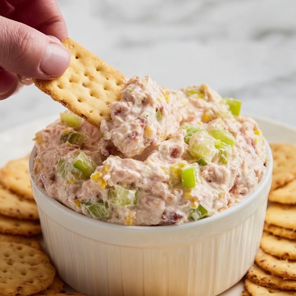 Ham Salad with Relish and Dill Pickles Recipe - Recipe Image