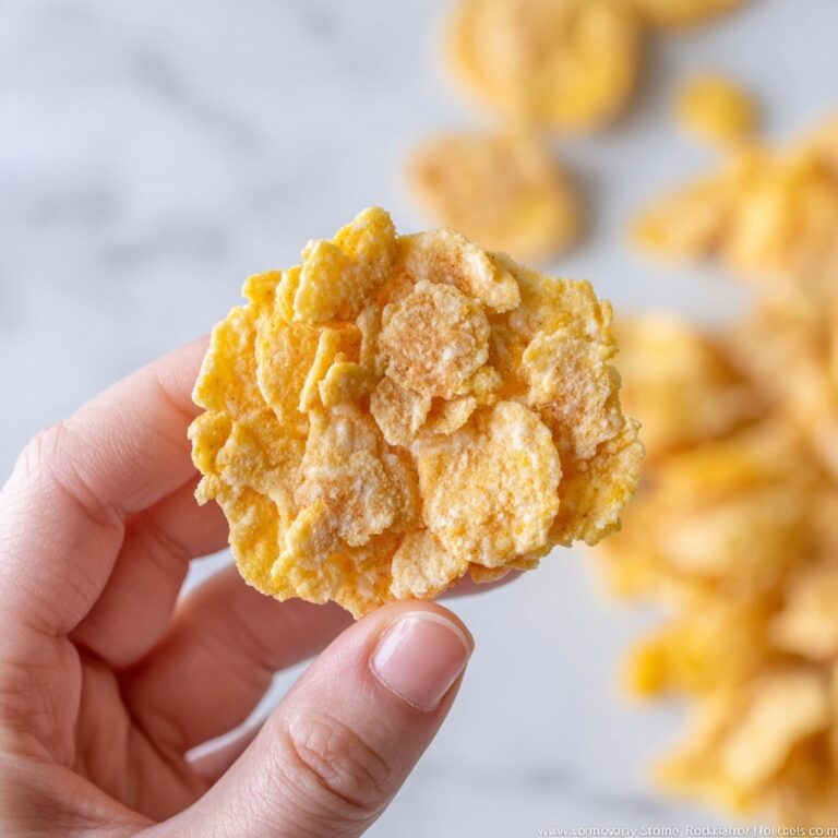 No Bake Cornflake Cookies Recipe