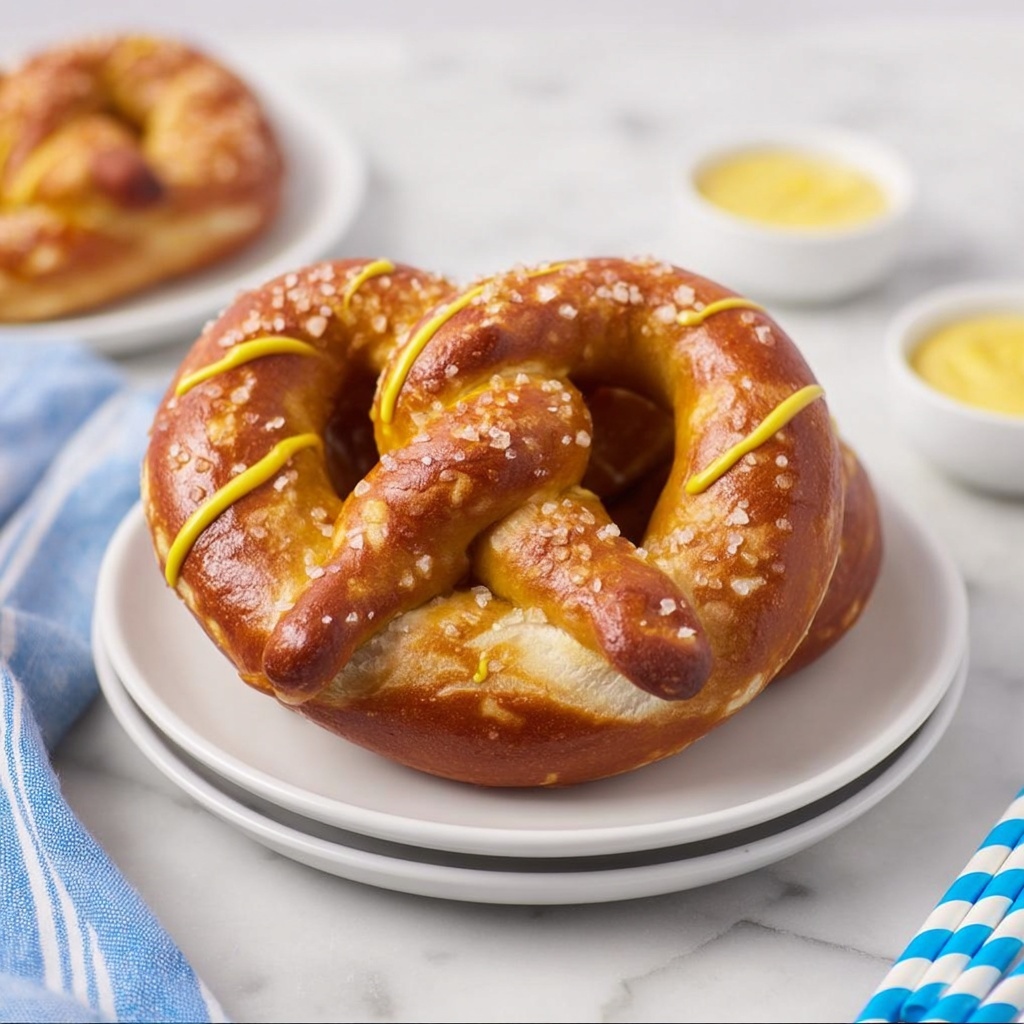 Soft Homemade Pretzels Recipe - Recipe Image