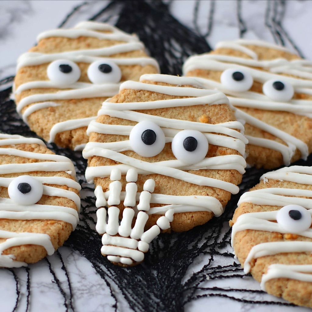 Mummy Cookies Recipe - Recipe Image