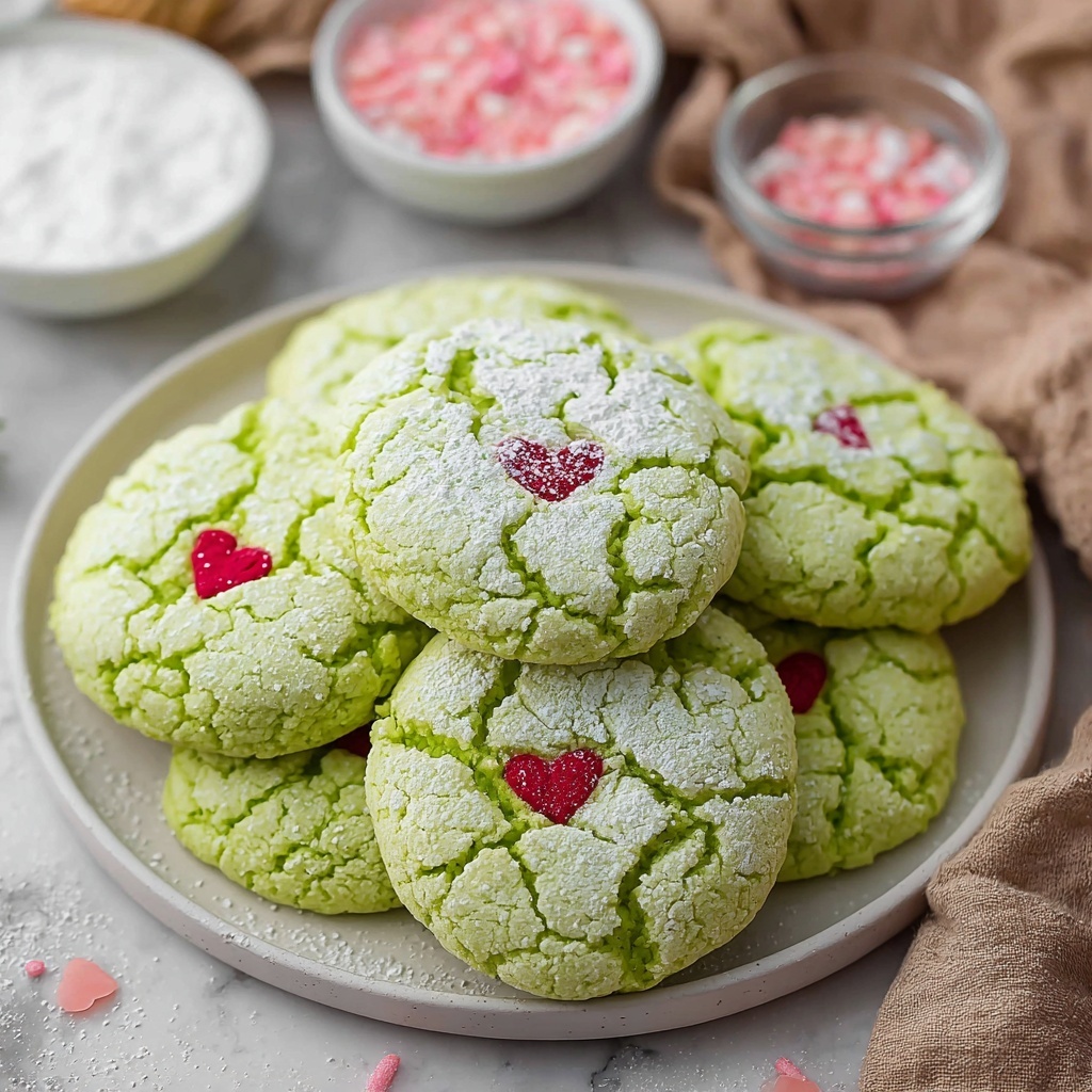 Grinch Cookies Recipe - Recipe Image
