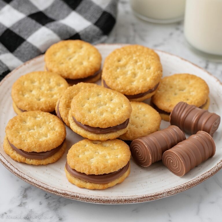 Rolo Stuffed Ritz Crackers Recipe