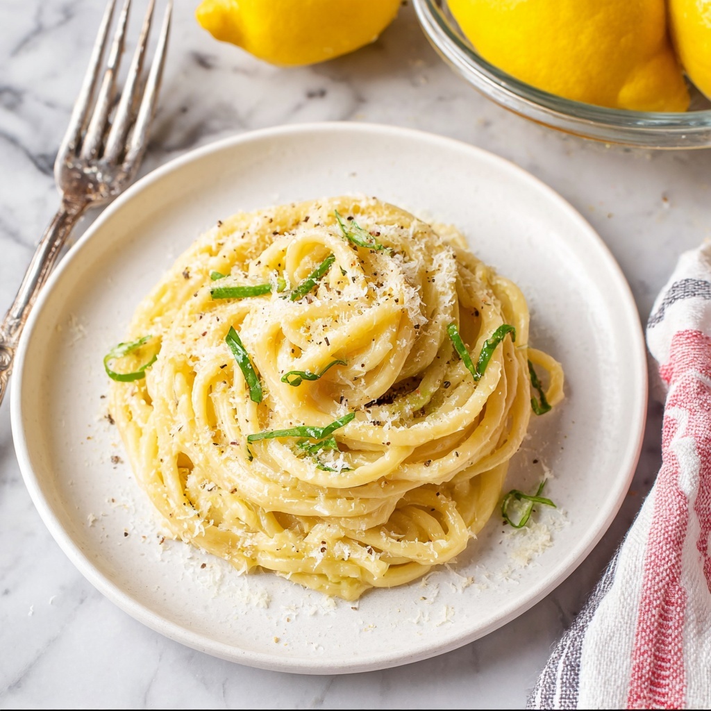 Lemon Garlic Pasta Recipe - Recipe Image
