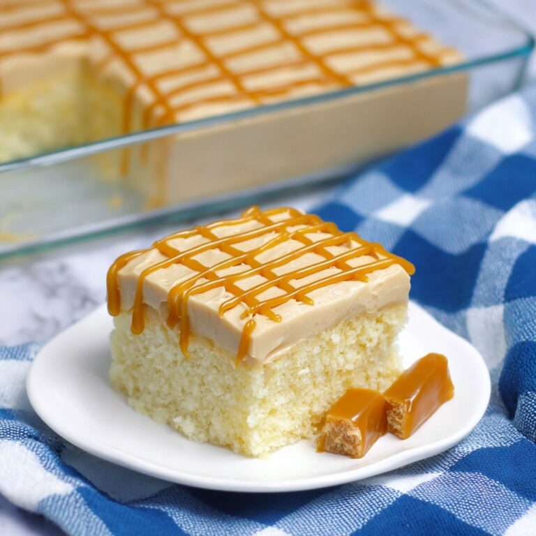 Caramel Three Milk Cake Recipe