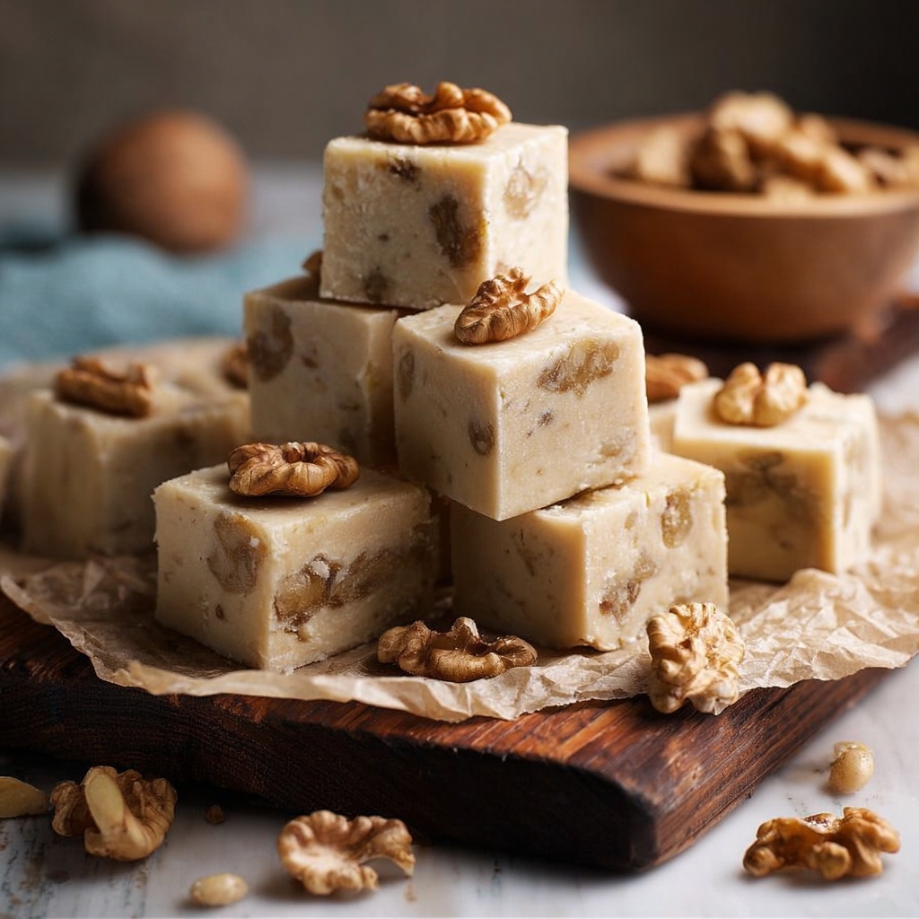 Maple Walnut Fudge Recipe - Recipe Image