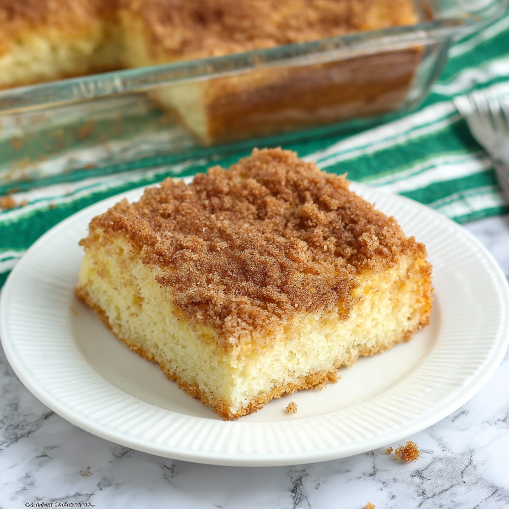 Buttermilk Coffee Cake Recipe - Recipe Image