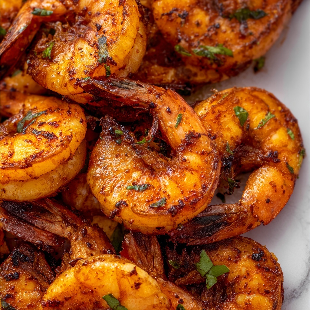 Blackened Shrimp Bowl with Rice, Avocado, and Vegetables Recipe - Recipe Image