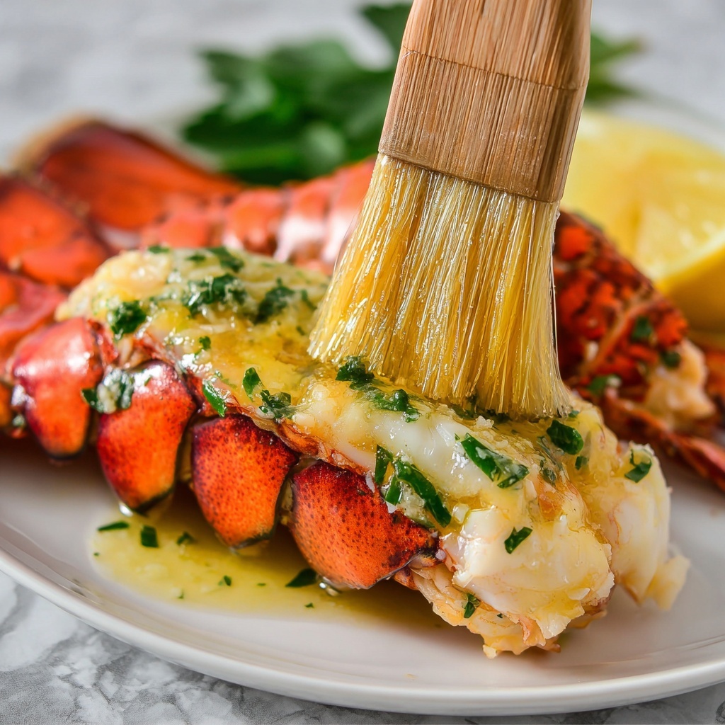 Grilled Lobster Tails with Lemon Herb Butter Recipe - Recipe Image