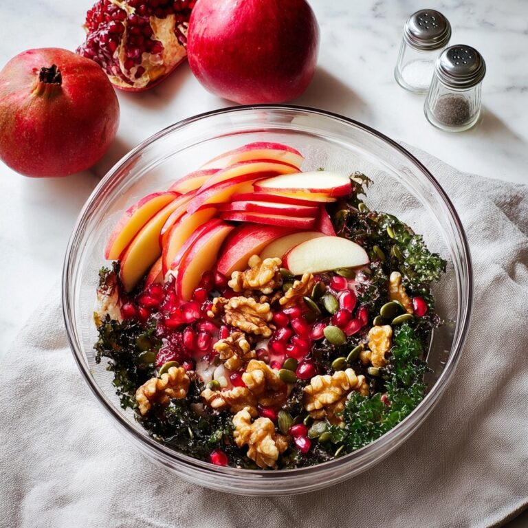 Pomegranate Salad with Walnuts and Apples Recipe