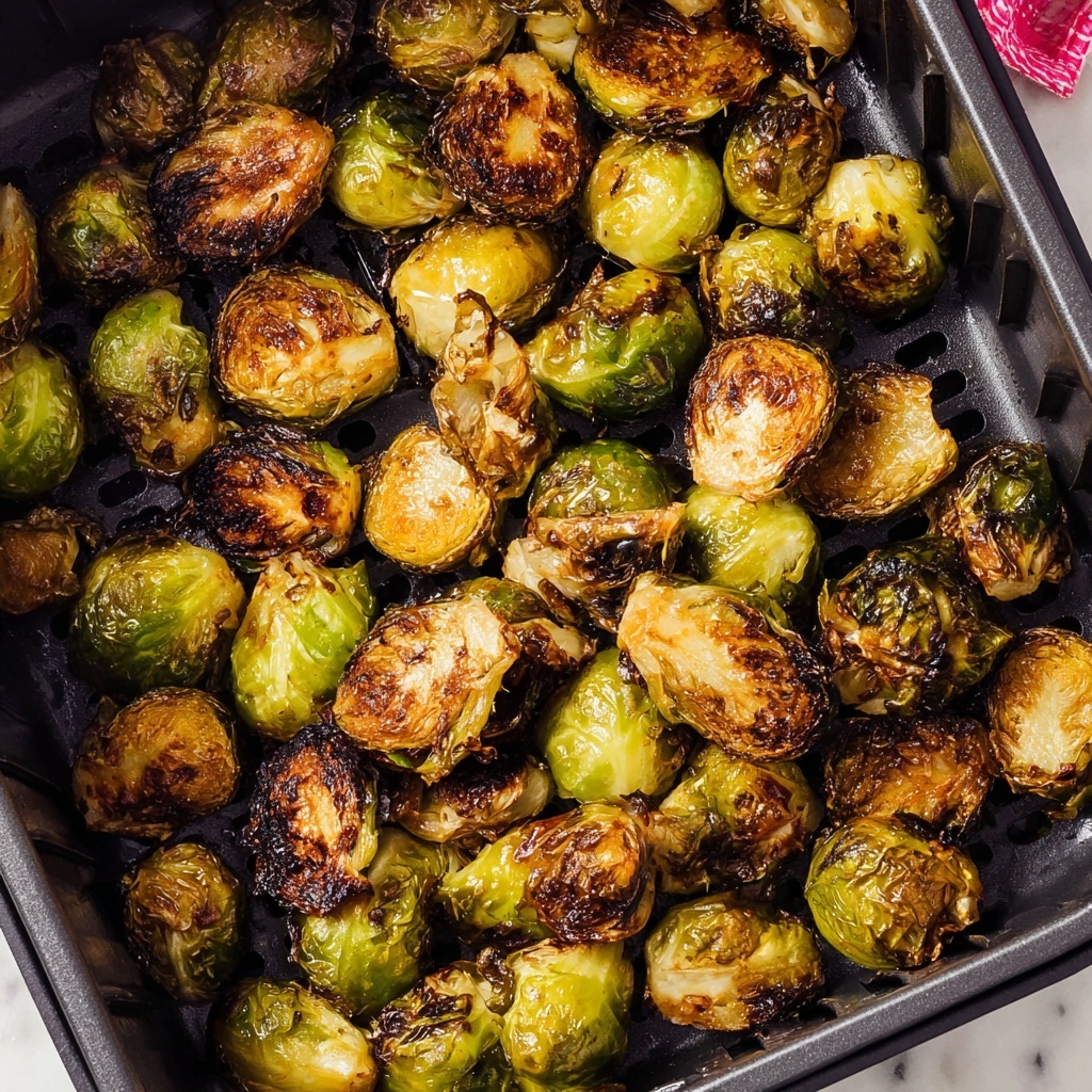 Air Fryer Honey Balsamic Brussels Sprouts Recipe - Recipe Image