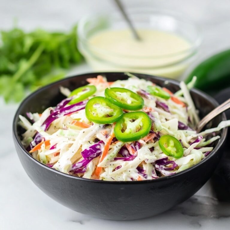 Spicy Jalapeno Coleslaw Recipe