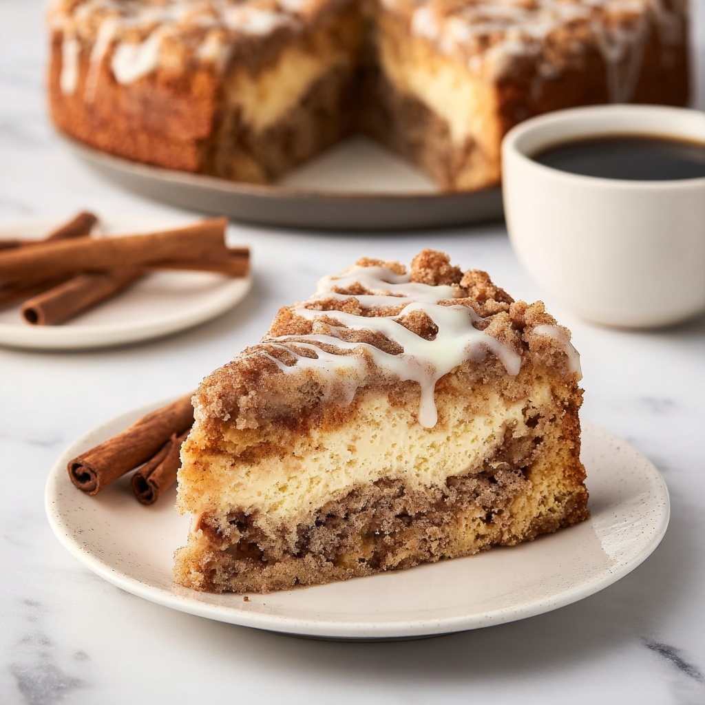 Coffee Cake Cheesecake Recipe - Recipe Image