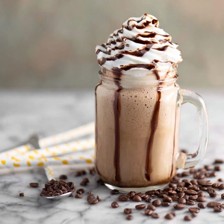 Boozy Fudge Coffee Frappuccino Recipe