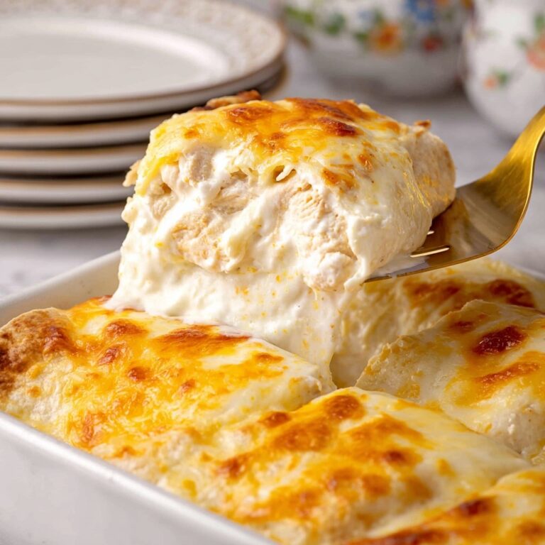 White Chicken Enchiladas Recipe