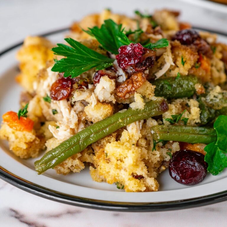 Turkey Stuffing Casserole Recipe