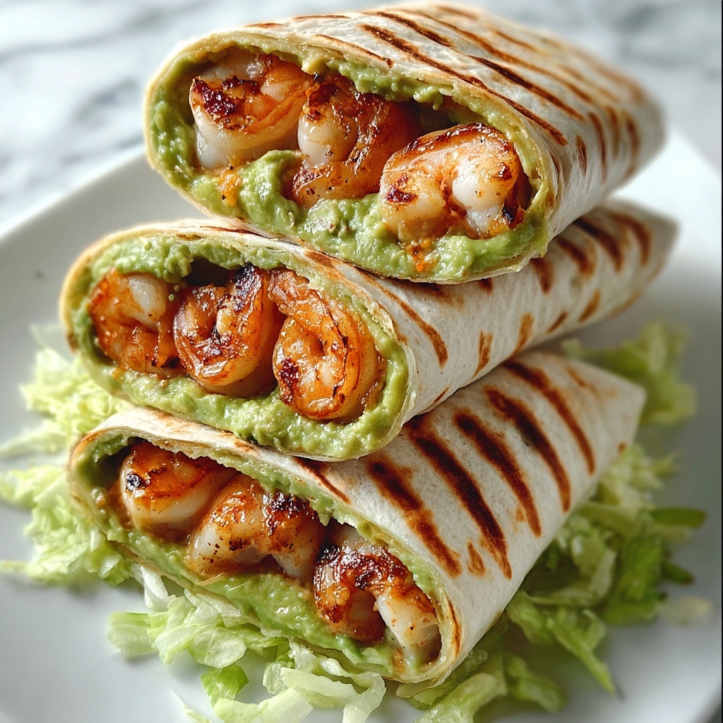 Irresistibly Tasty Grilled Shrimp Caesar Wraps in Minutes Recipe - Recipe Image