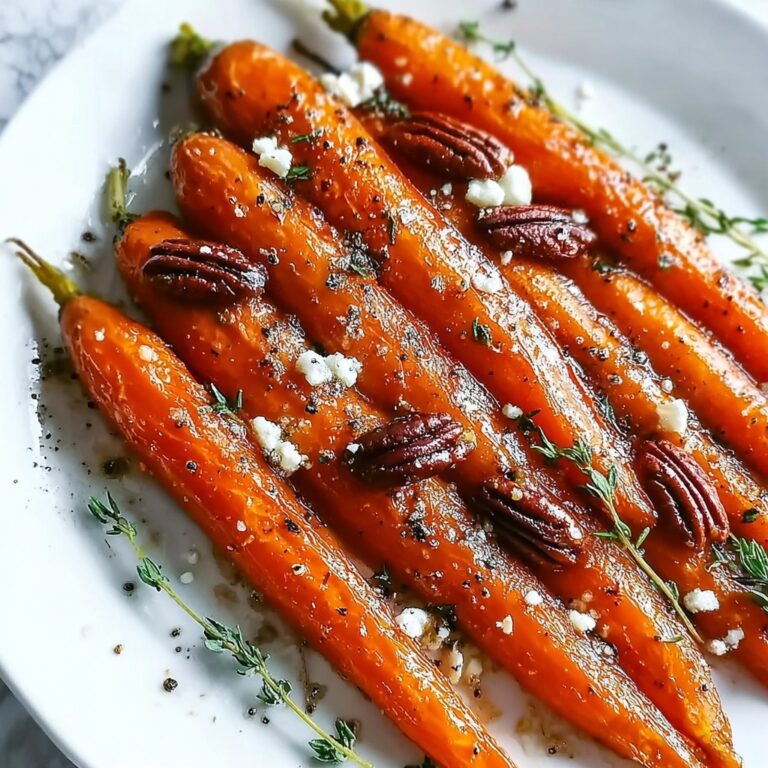 Heavenly Roasted Carrots with Candied Pecans and Goat Cheese Recipe