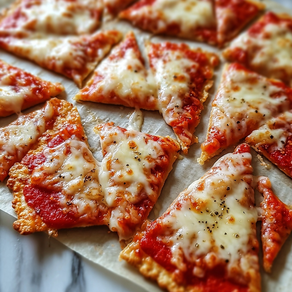 Crispy Pizza Chips: An Irresistibly Flavorful Snack Adventure Recipe - Recipe Image