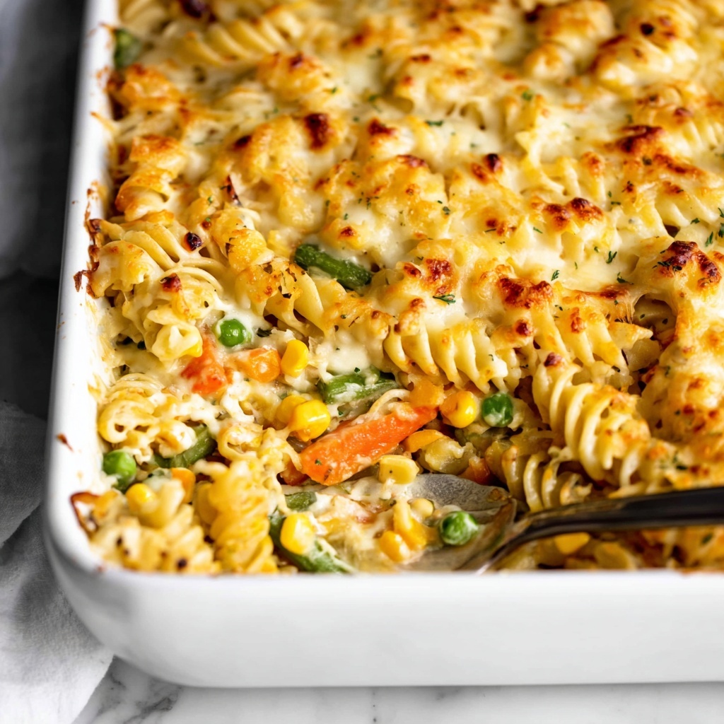 Leftover Turkey Noodle Casserole Recipe - Recipe Image
