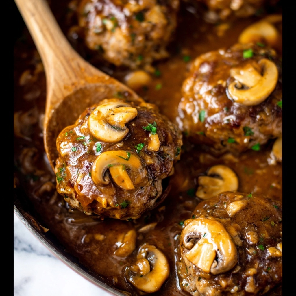 Homemade Salisbury Steak Recipe - Recipe Image