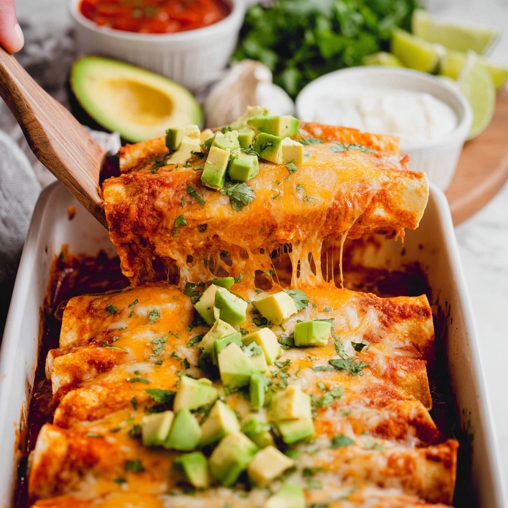 Easy Chicken Enchiladas Recipe - Recipe Image