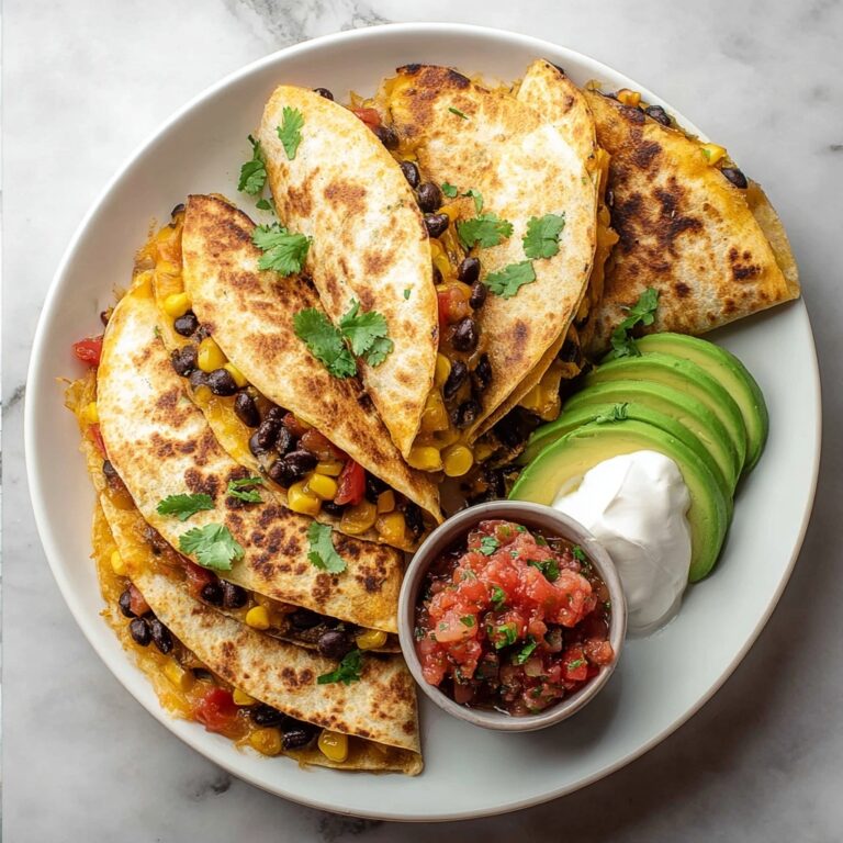 Healthy Black Bean Quesadilla Recipe