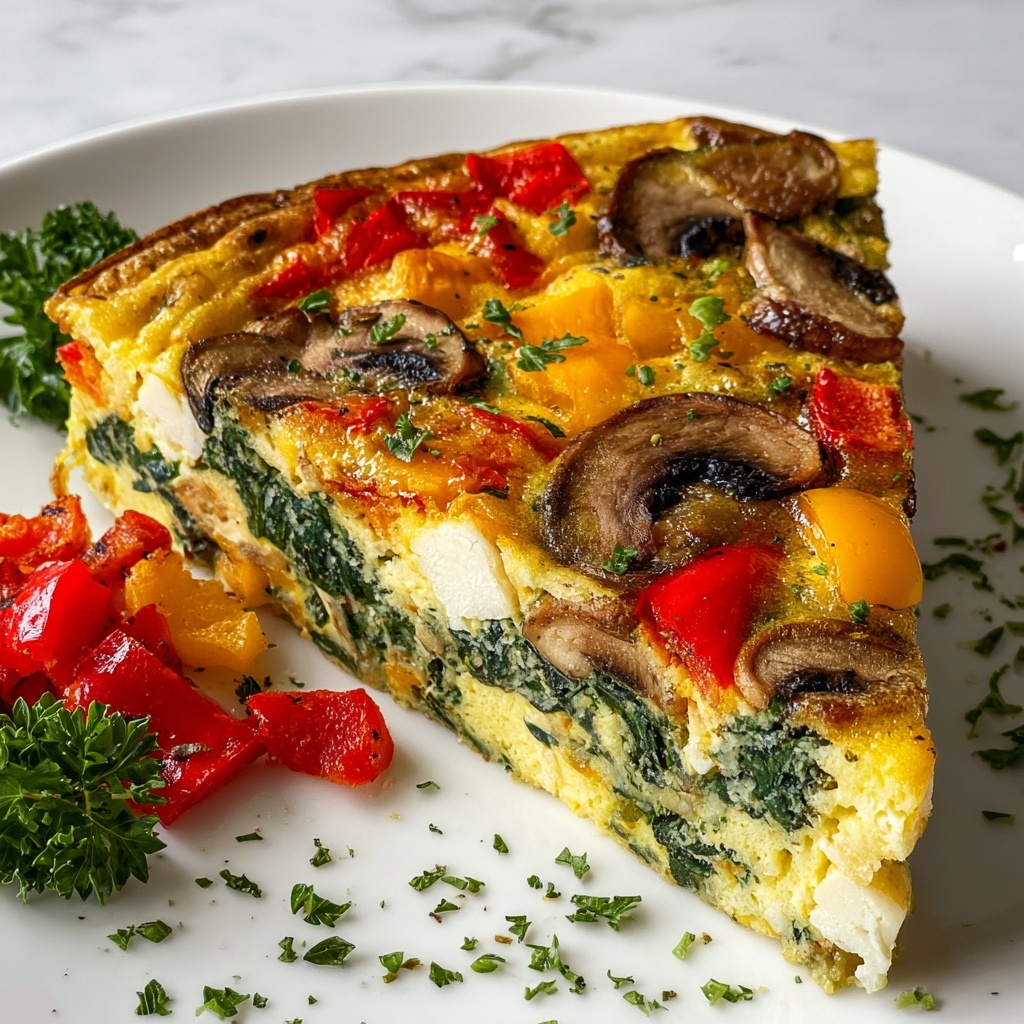 Cottage Cheese and Veggies Bake Recipe - Recipe Image