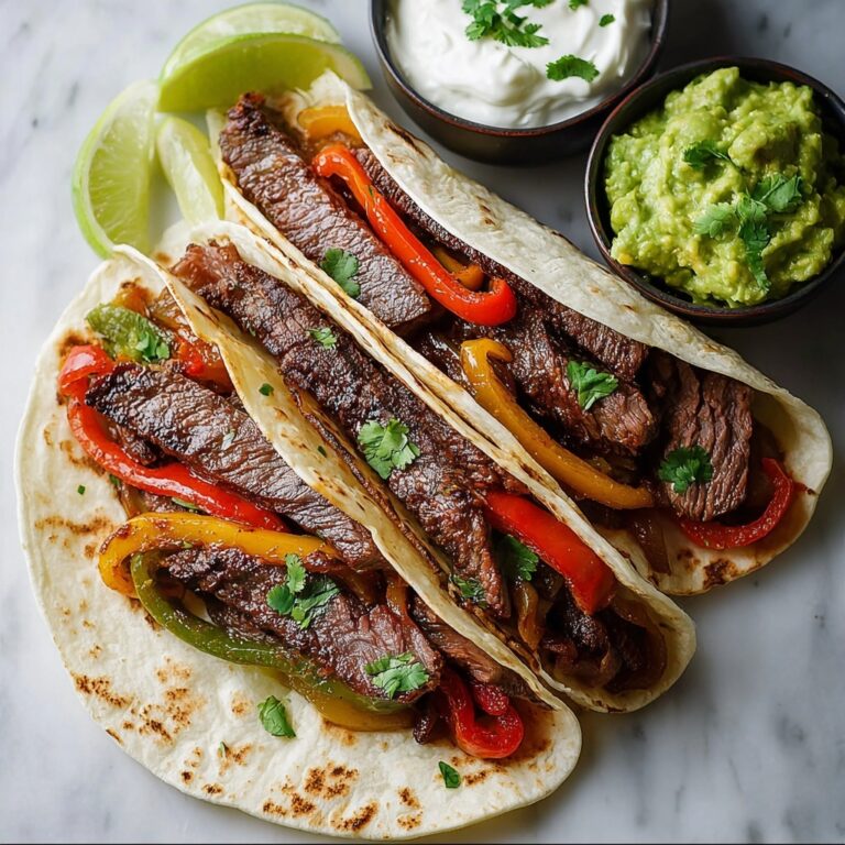 Grilled Spicy Mexican Steak Fajitas Recipe