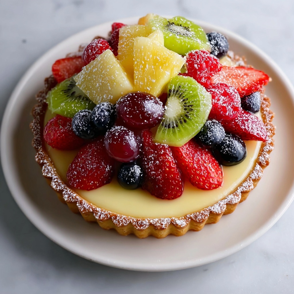 Fresh Fruit Tart Recipe - Recipe Image