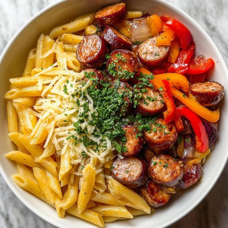 One-Pot Bold Honey BBQ Sausage Pasta Recipe