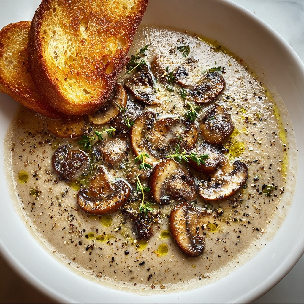 Cream of Mushroom Soup Recipe - Recipe Image