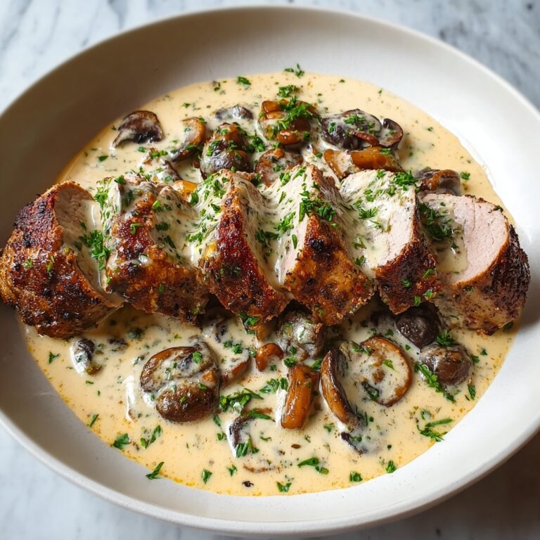 Pork Tenderloin in Dijon Cream Sauce Recipe