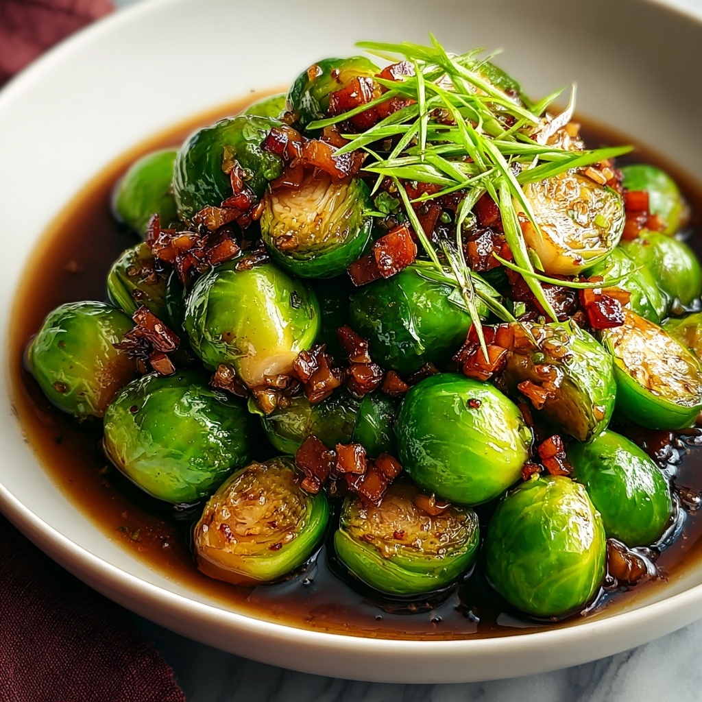 Honey Balsamic Roasted Brussels Sprouts Recipe - Recipe Image