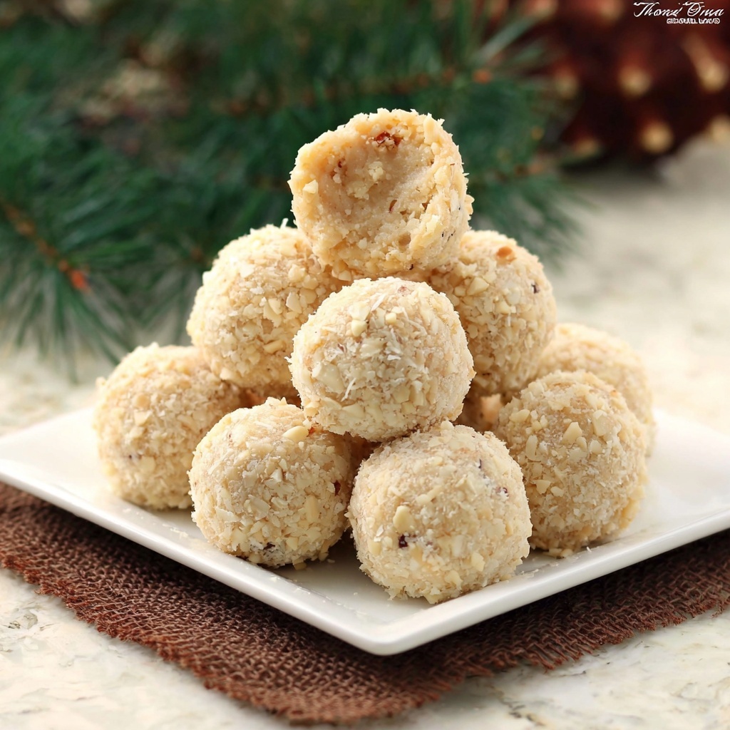Pecan Ball Cookies Recipe - Recipe Image