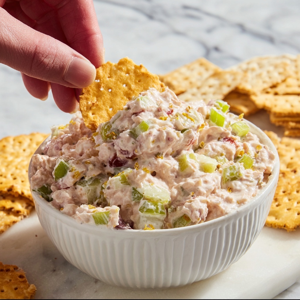 Ham Salad with Relish and Dill Pickles Recipe - Recipe Image