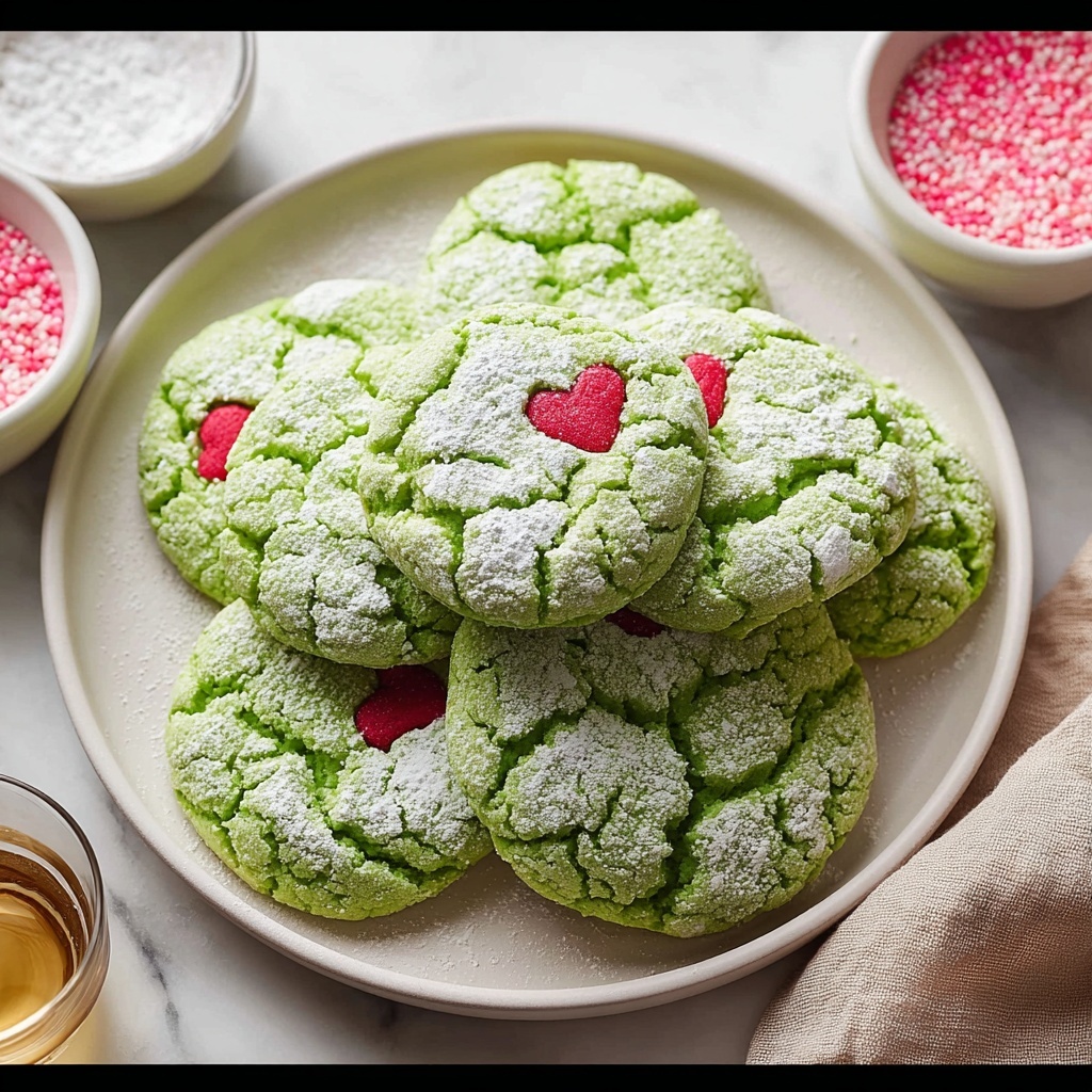 Grinch Cookies Recipe - Recipe Image