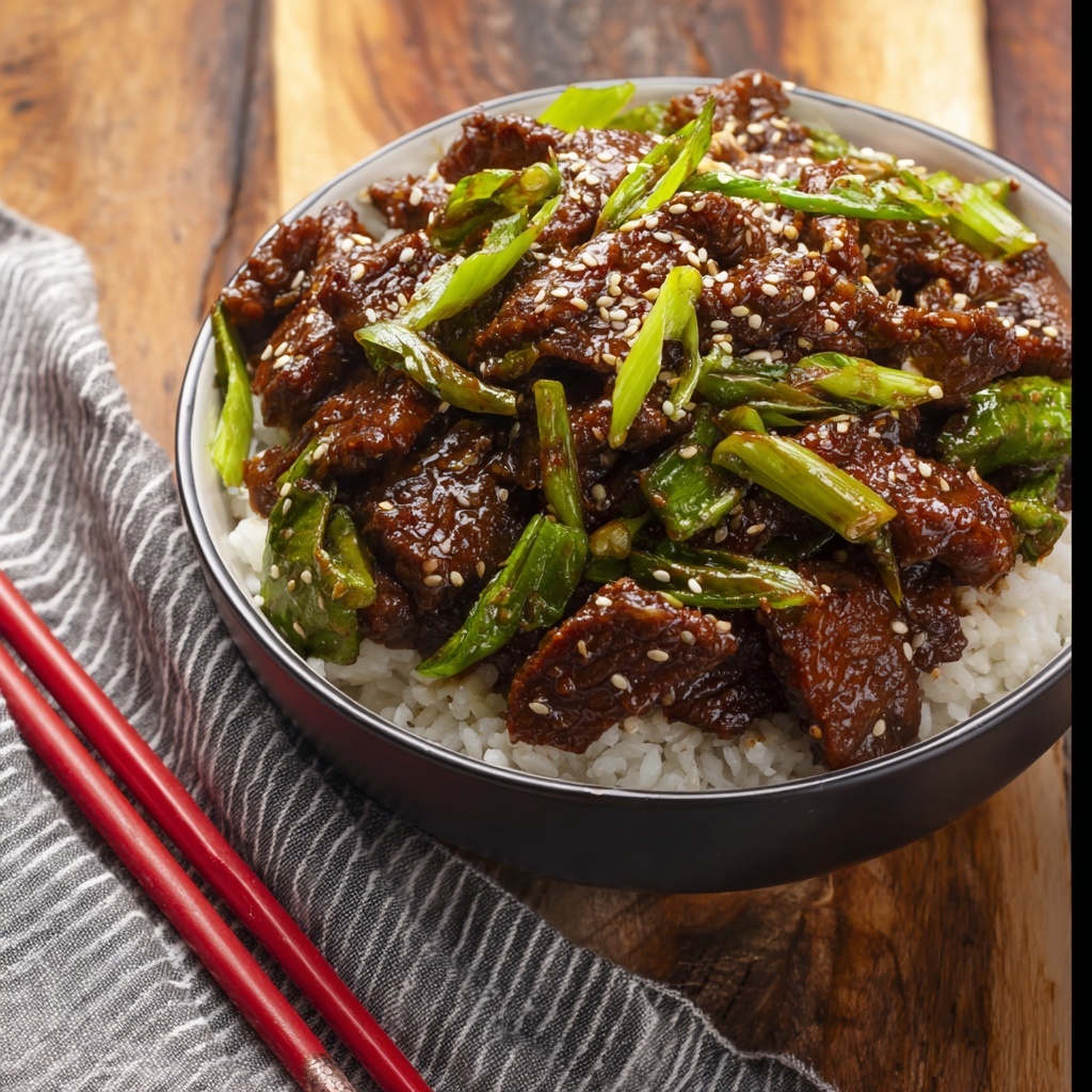 Mongolian Beef (PF Chang's Copycat) Recipe - Recipe Image