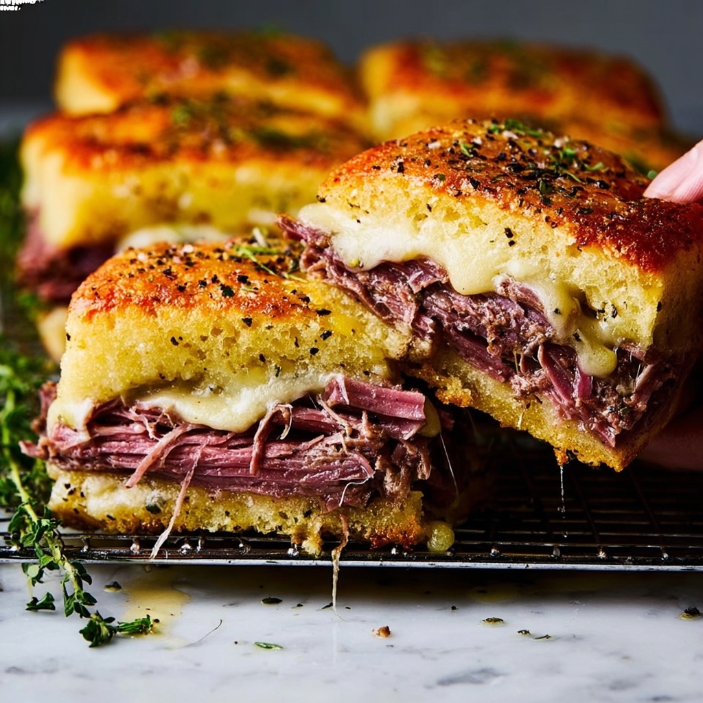 Reuben Sliders Recipe - Recipe Image