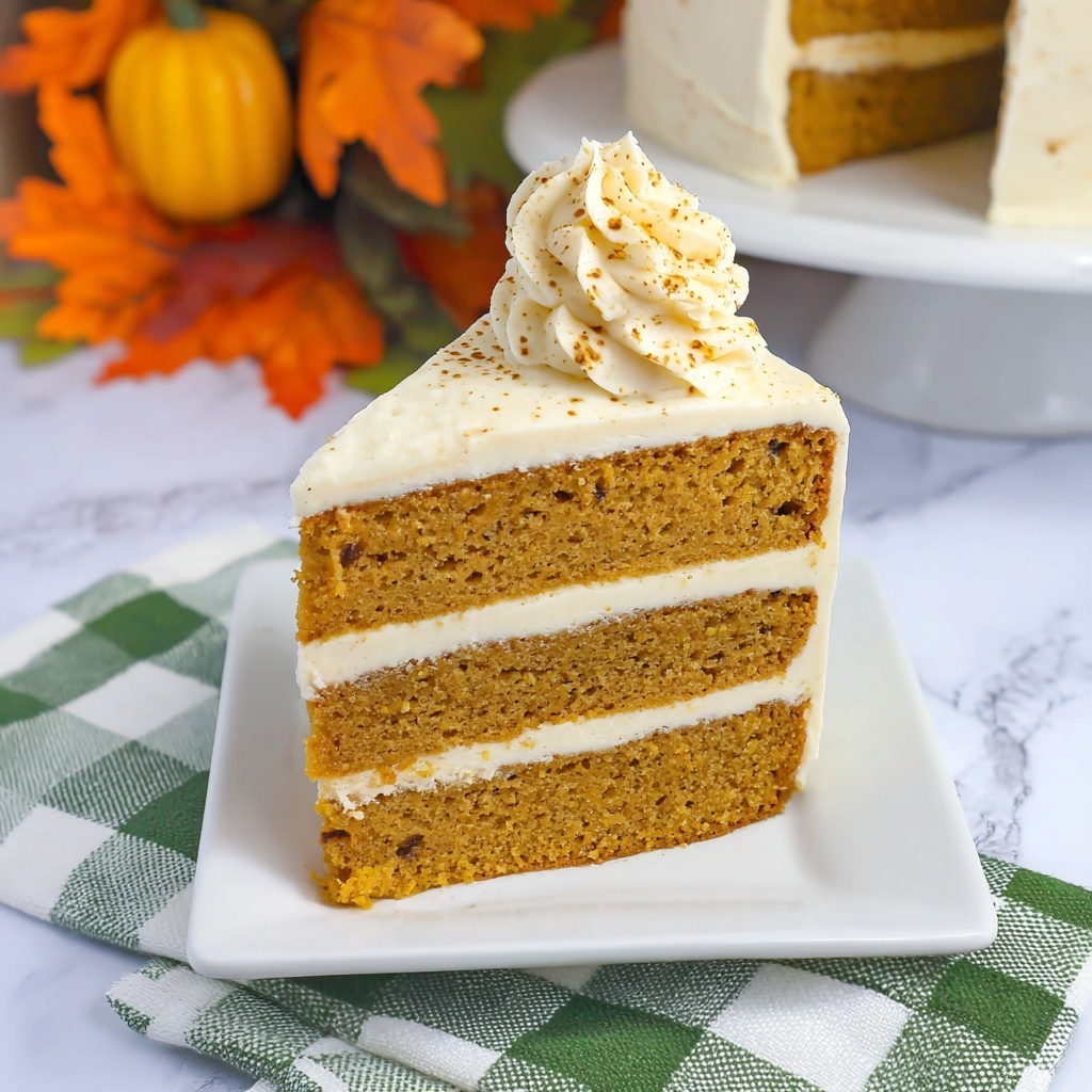Pumpkin Cake Recipe with Cream Cheese Frosting Recipe - Recipe Image