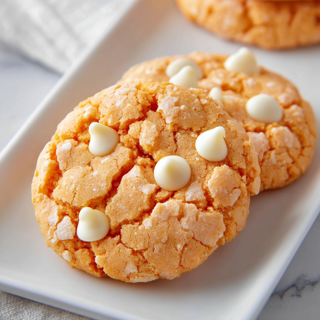 Creamsicle Orange Cookies Recipe - Recipe Image