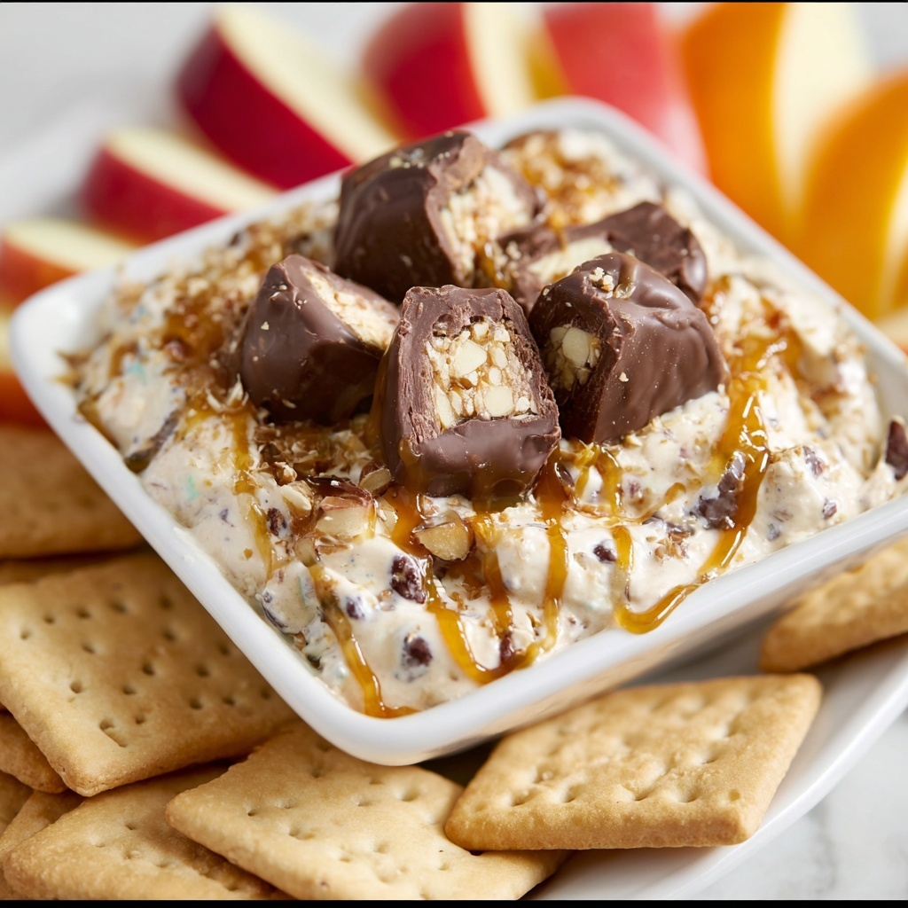 Snickers Dip Recipe - Recipe Image