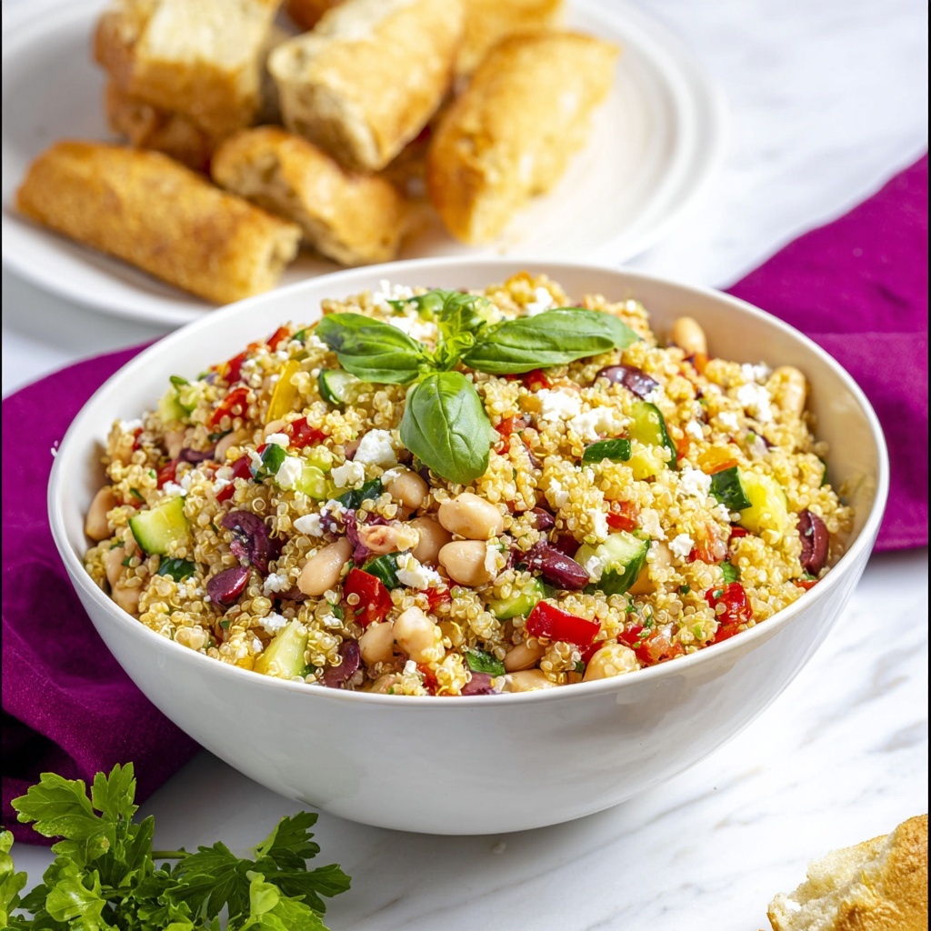 Mediterranean Quinoa Salad Recipe - Recipe Image