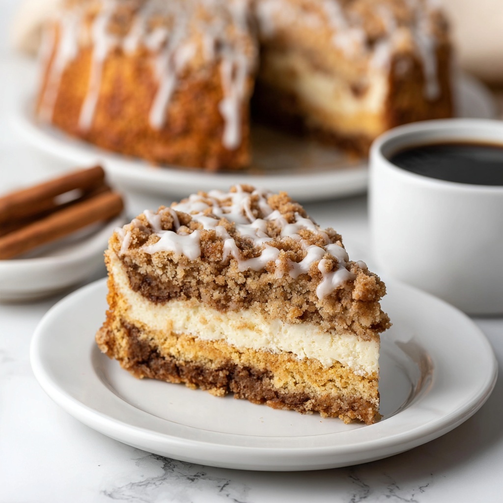 Coffee Cake Cheesecake Recipe - Recipe Image