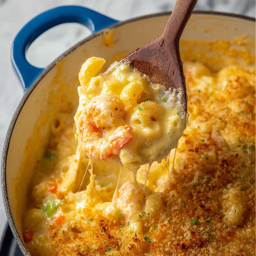 Seafood Mac and Cheese Recipe - Recipe Image