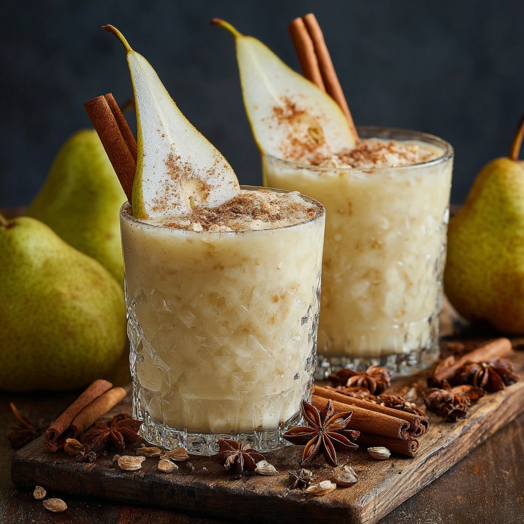 Autumn Pear Smoothie Recipe - Recipe Image