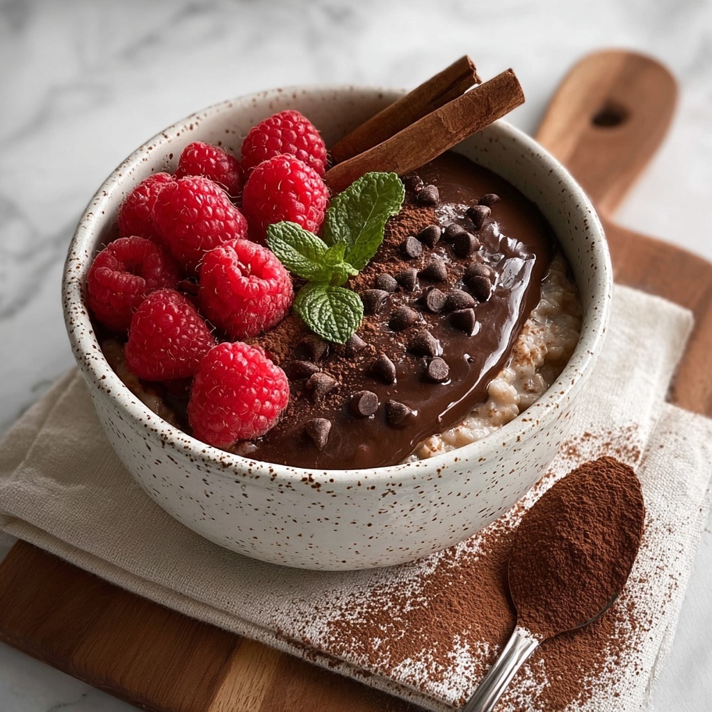 Ultimate Chocolate Rice Pudding Recipe - Recipe Image