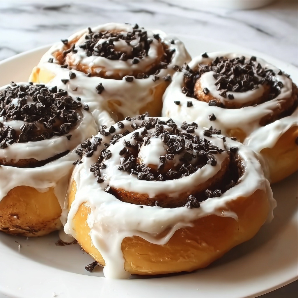 Irresistibly Gooey Oreo Stuffed Cinnamon Rolls to Indulge In Recipe - Recipe Image